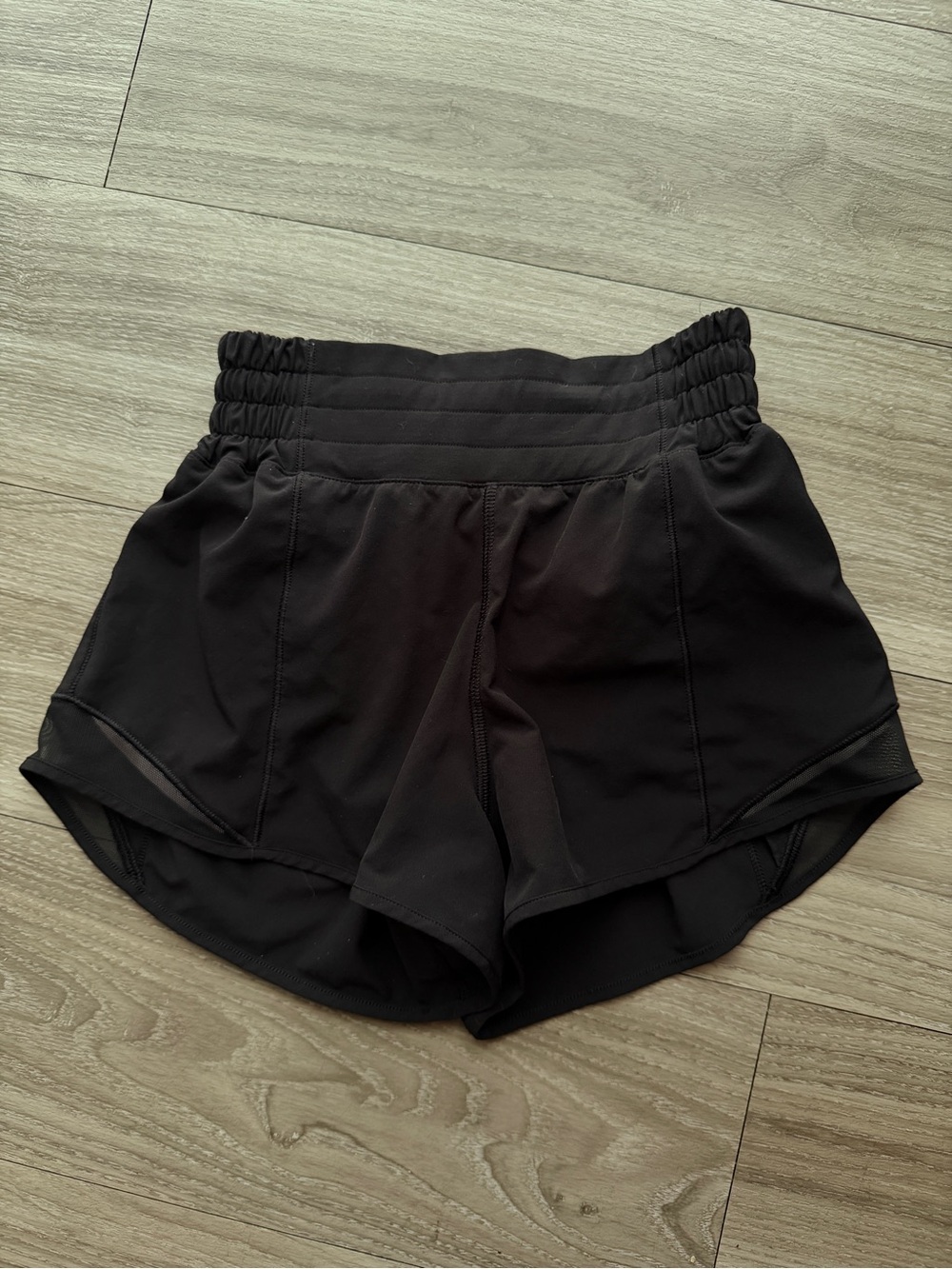 lululemon athletica Black High-Rise Athletic Shorts